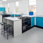 A schools catering education interior