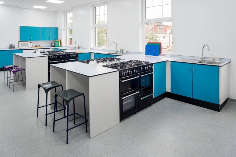 A schools catering education interior