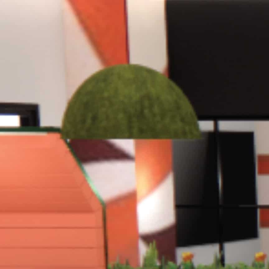 Close-up of acoustic lighting